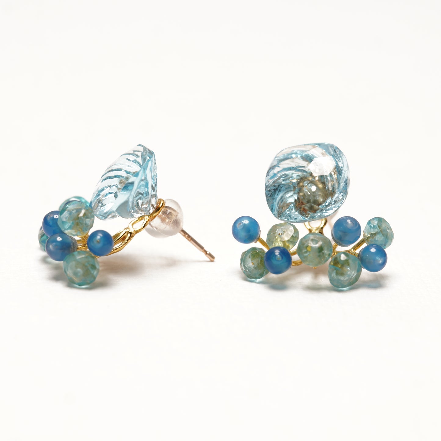 Gemstone Fairy Earrings Collection Pierce 完売