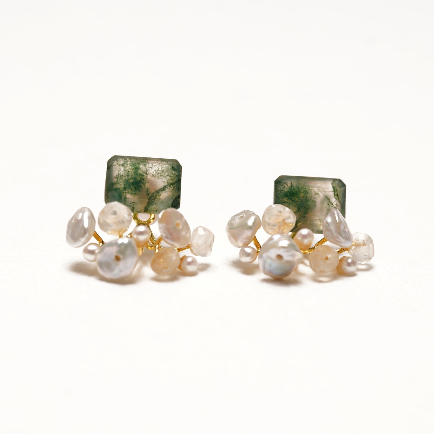 Gemstone Fairy Earrings Collection Pierce