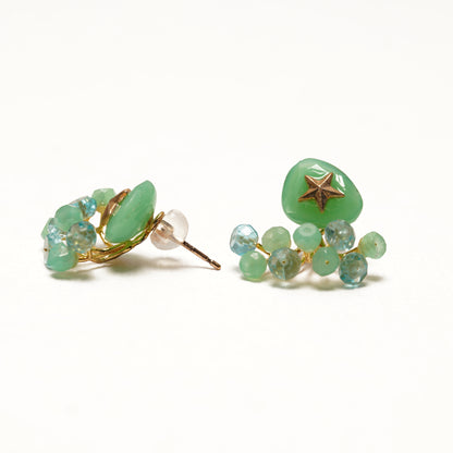 Gemstone Fairy Earrings Collection Pierce