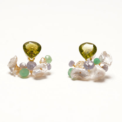 Gemstone Fairy Earrings Collection Pierce