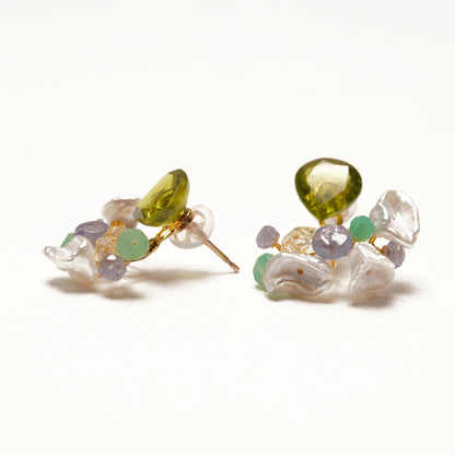 Gemstone Fairy Earrings Collection Pierce