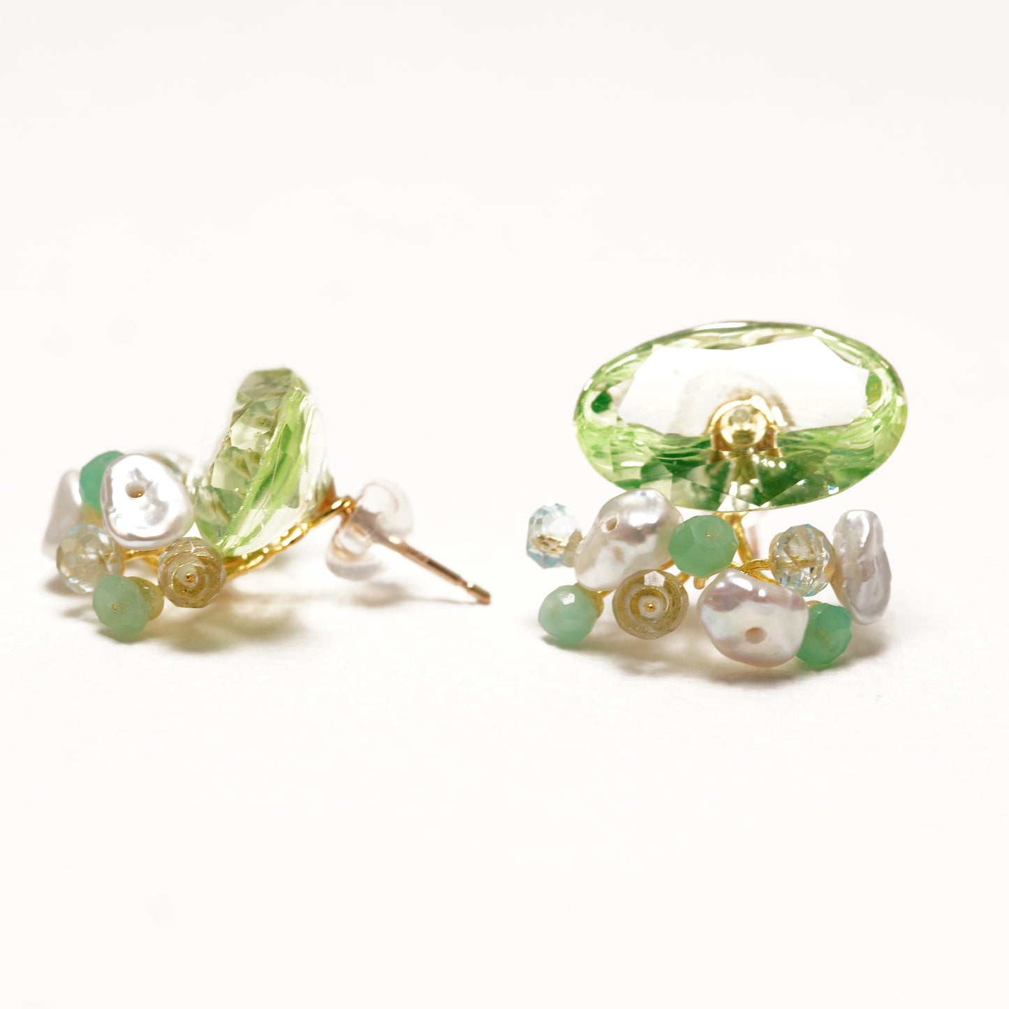Gemstone Fairy Earrings Collection Pierce