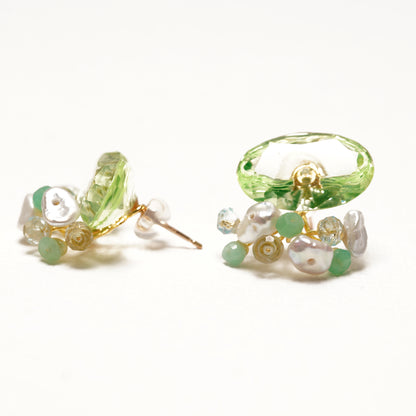 Gemstone Fairy Earrings Collection Pierce
