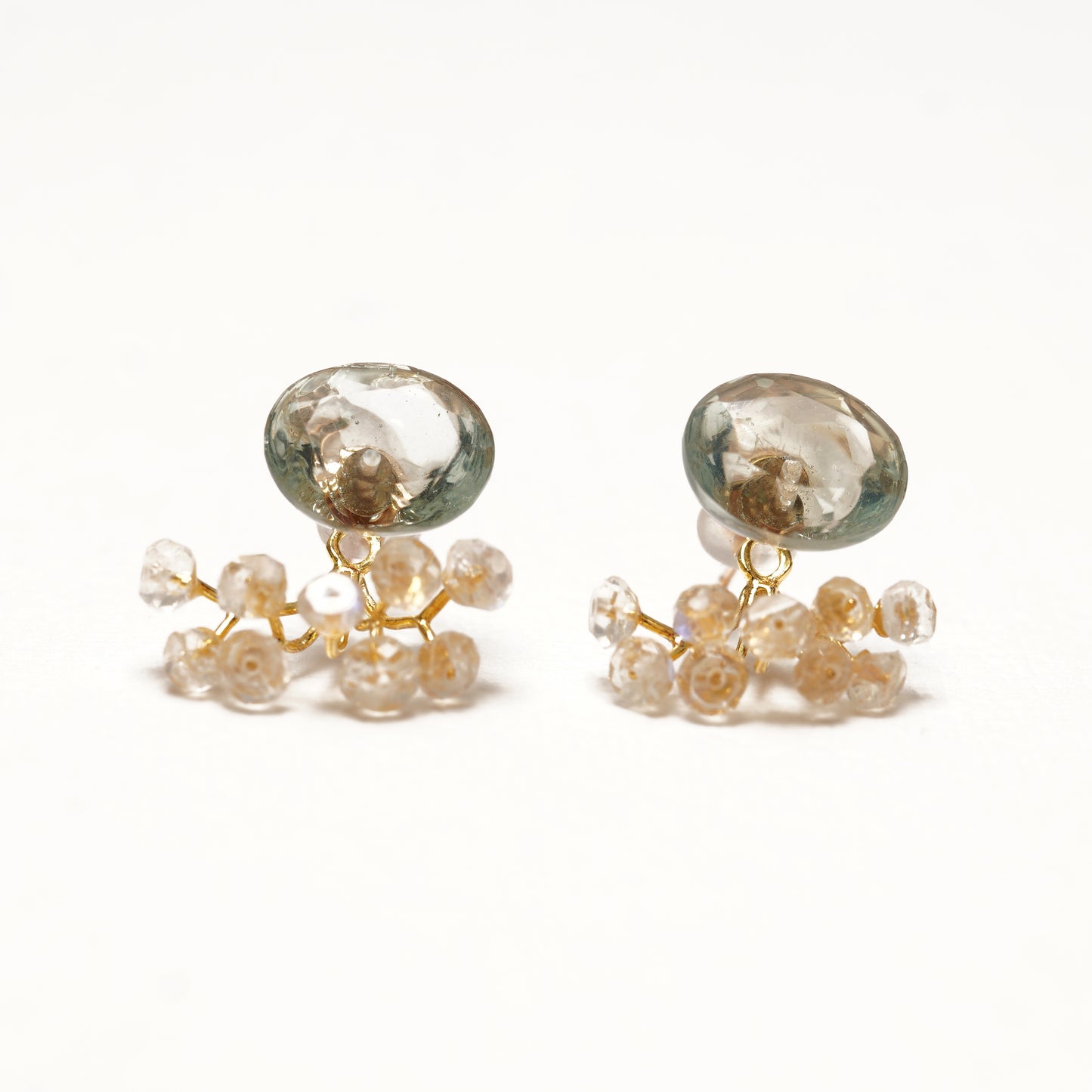 Gemstone Fairy Earrings Collection Pierce