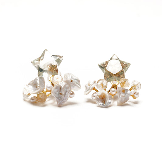 Gemstone Fairy Earrings Collection Pierce