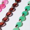 Loop×gems Collection Necklace < Garnet >