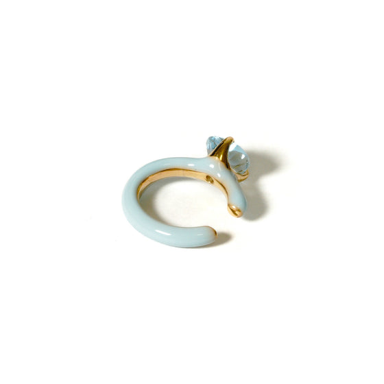 Candy Collection Earcuff < Blue Topaz >