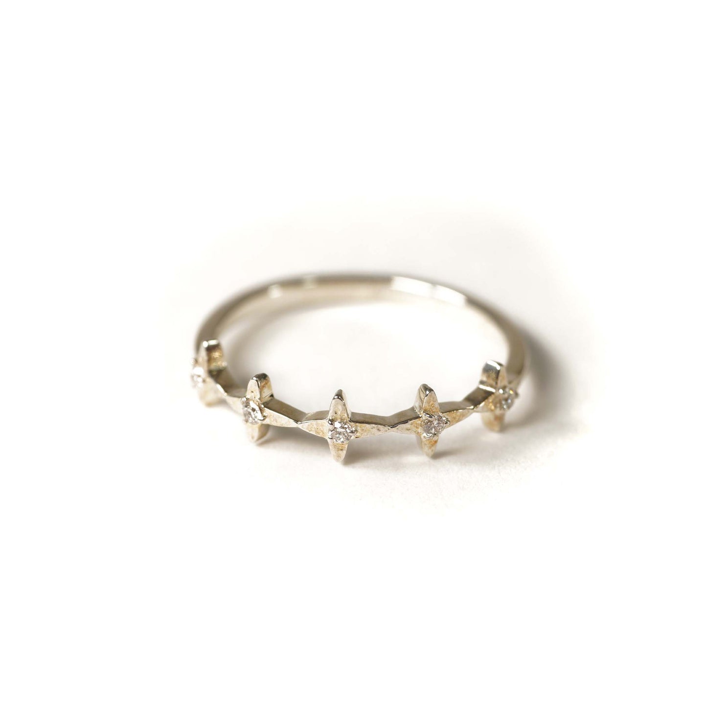 Cross Collection Ring < Diamond >