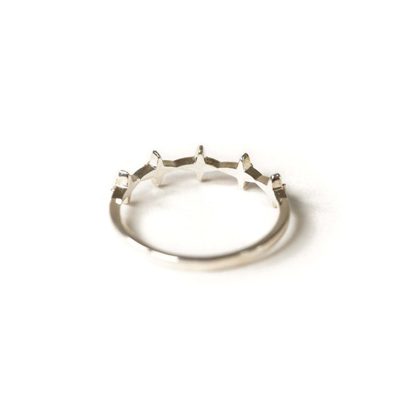 Cross Collection Ring < Diamond >