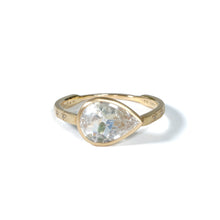  Classic stars one stone Collection Ring < Diamond / Triphylite in Quarts >