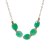 Loop×gems Collection Necklace < Chrysoprase >
