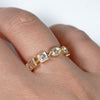Queen　Collection Ring < White topaz >