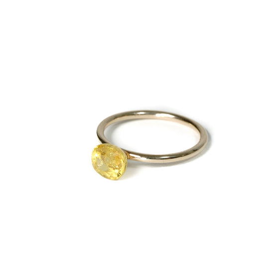 Loose stones Collection  Ring< Yellow Sapphire >