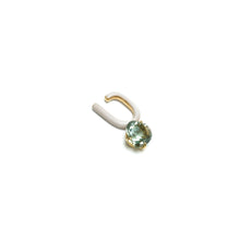  Candy Collection Earcuff < Green Amethyst / Resin >