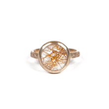  10th Anniversary Collection Ring < Golden Rutilated Quartz >