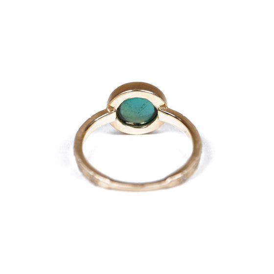 Classic stars Collection Ring < Diamond / Green Tourmaline >